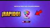 Cómo Conseguir Puntos de Fuerza en Brawl Stars